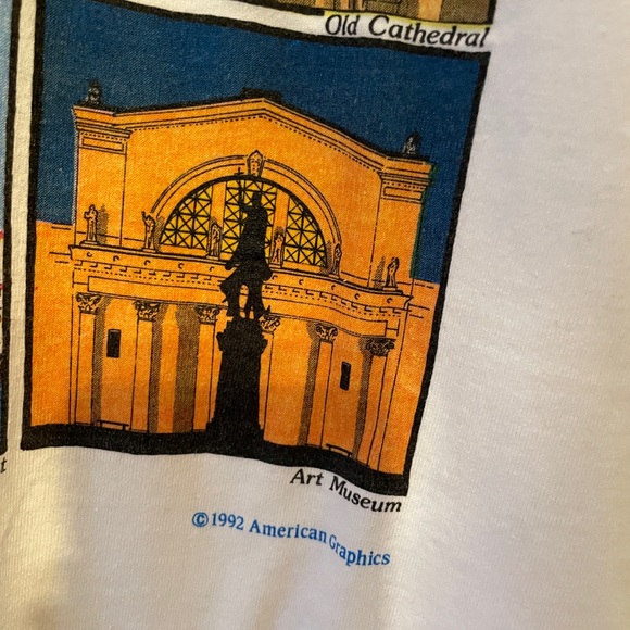 Vintage 1992 St Louis attractions T-shirt - Picture 4 of 5